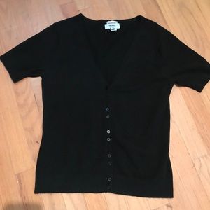 Old Navy Black short sleeve cardigan
